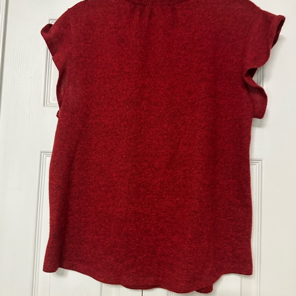 Red Lace Top - Picture 4 of 6